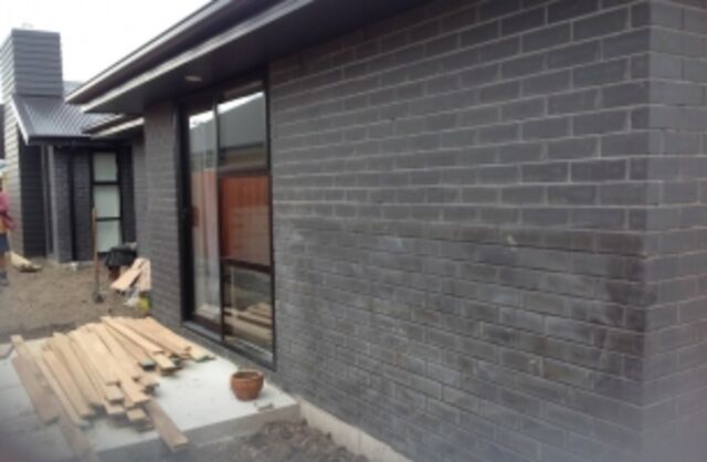 Restoring brick color - Christchurch